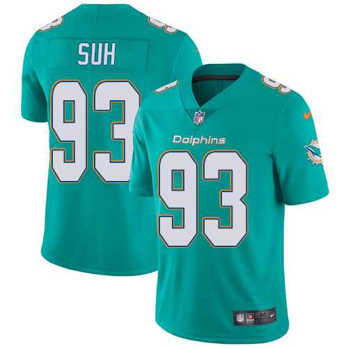 Nike Miami Dolphins #93 Ndamukong Suh Aqua Green Team Color NFL Vapor Untouchable Limited Jersey,We sell and wholesale Nike Miami Dolphins #93 Ndamukong Suh Aqua Green Team Color NFL Vapor Untouchable Limited Jersey on line form chian!